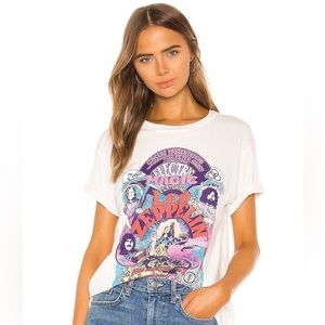 Free People X Daydreamer LED ZEPPELIN ELECTRIC MAGIC WEEKEND TEE